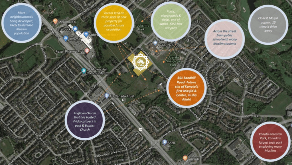 Knba Map OUR PROPERTY – Kanata Muslim Association